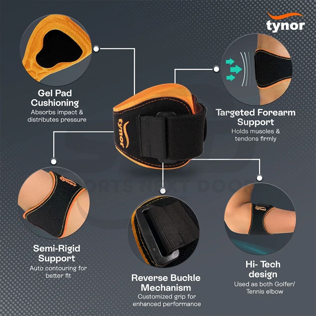 Tynor Tennis/Golfer Elbow Support Pro