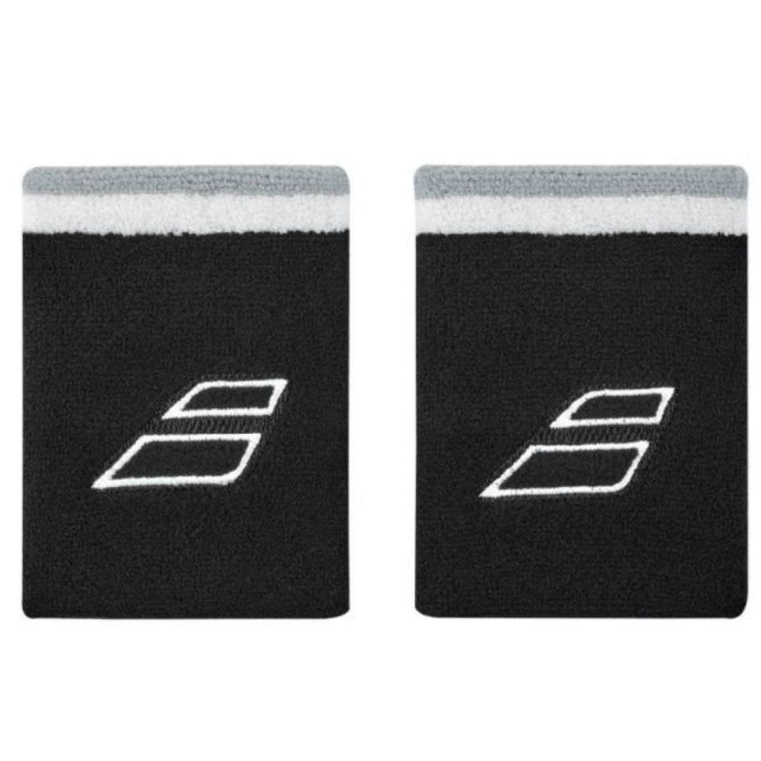 Babolat Terry Jumbo Wristband Unisex Black / White