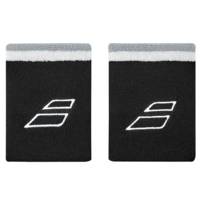 Babolat Terry Jumbo Wristband Unisex Black / White