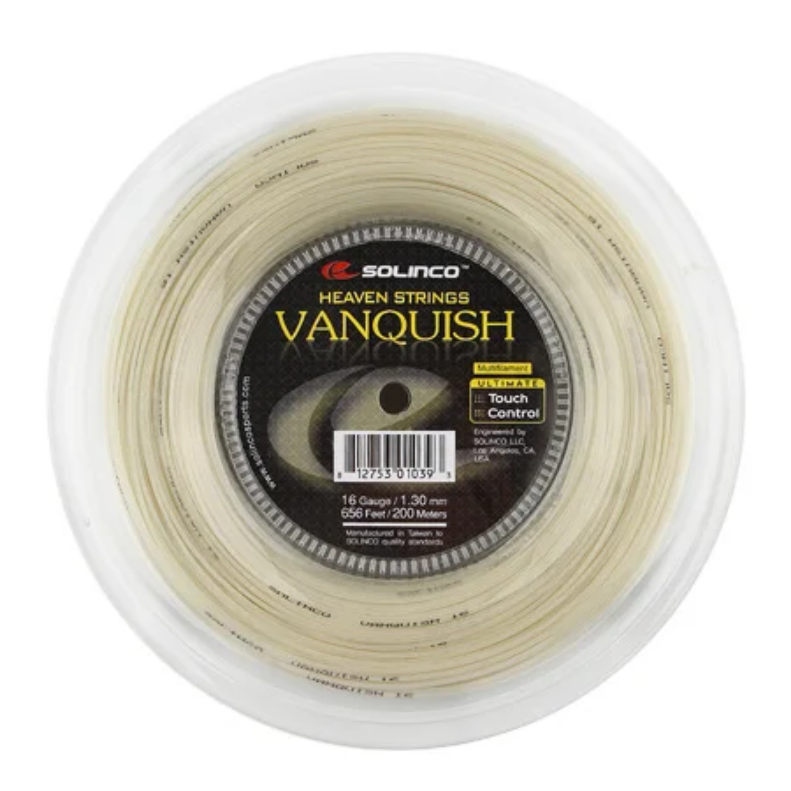 Solinco Vanquish 16 Tennis String Reel (200 m)
