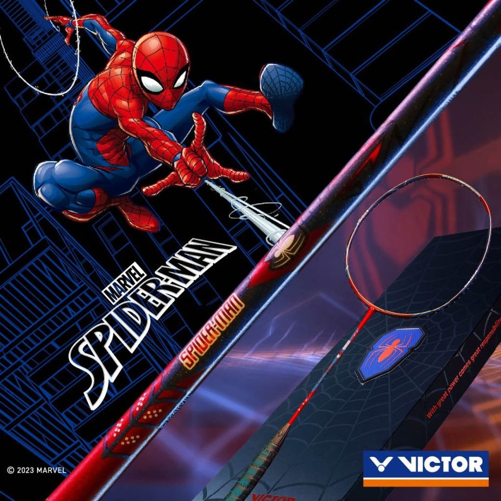 Victor Spider Man Badminton Racket AuraSpeed  (With Gift Box)