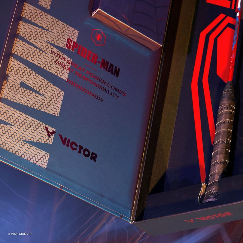 Victor Spider Man Badminton Racket AuraSpeed  (With Gift Box)