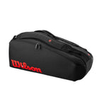 Wilson Clash V3 6R Tennis Kitbag - Black/Infrared