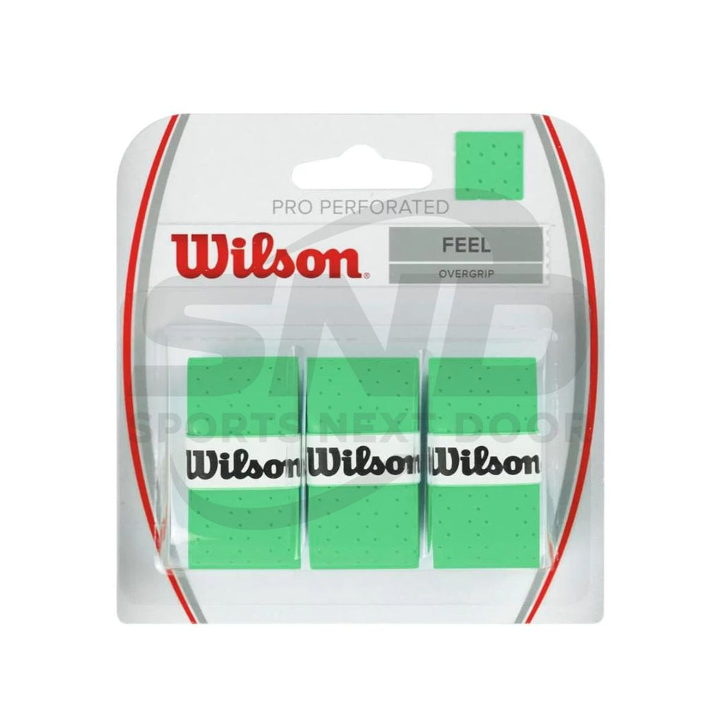 Wilson Pro Overgrip Perforated White