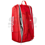 Wilson Super Tour 9 Racquet Bag - Red