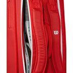Wilson Super Tour 9 Racquet Bag - Red