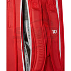 Wilson Super Tour 9 Racquet Bag - Red