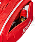 Wilson Super Tour 9 Racquet Bag - Red