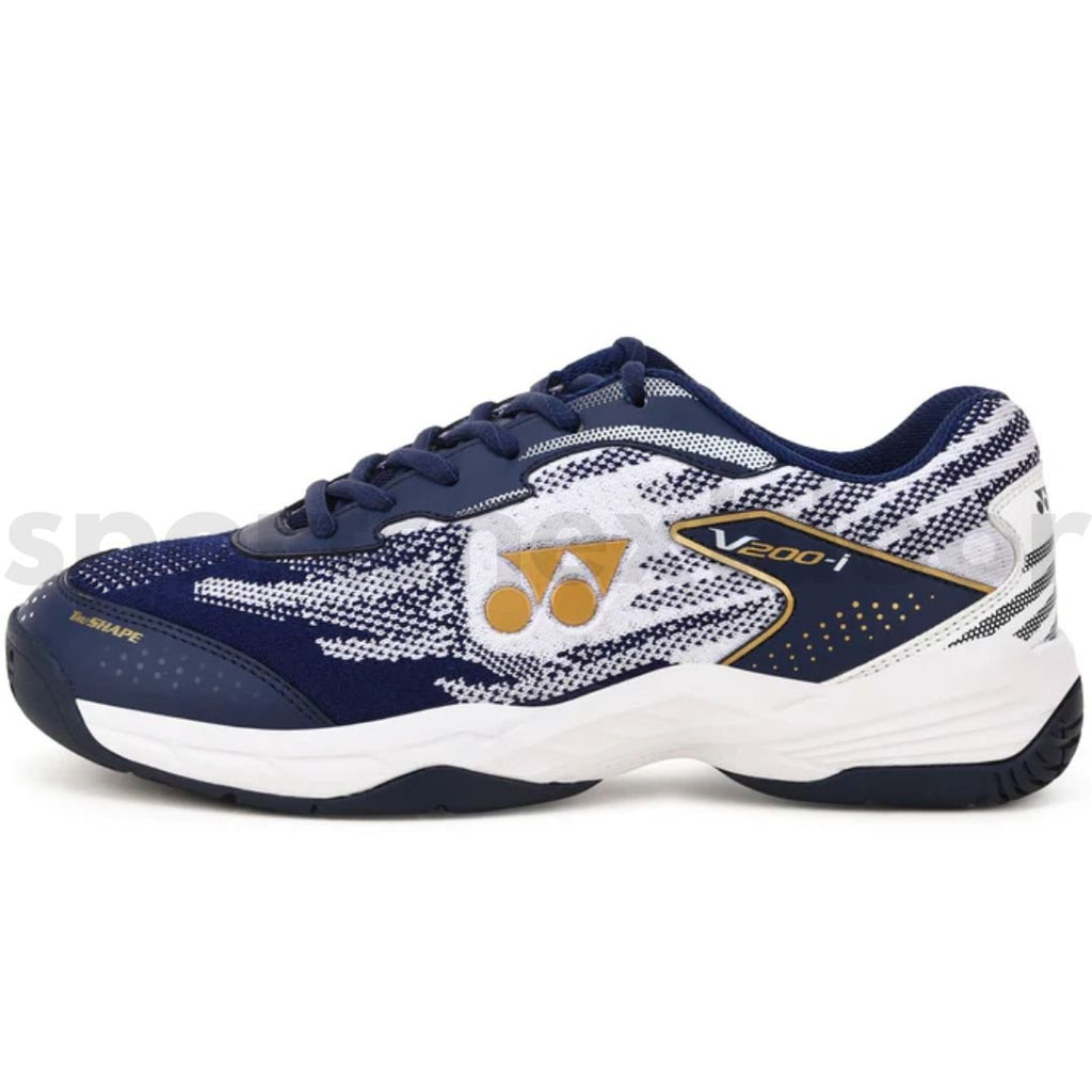 Yonex V200i Badminton Shoes Indigo Marine /White