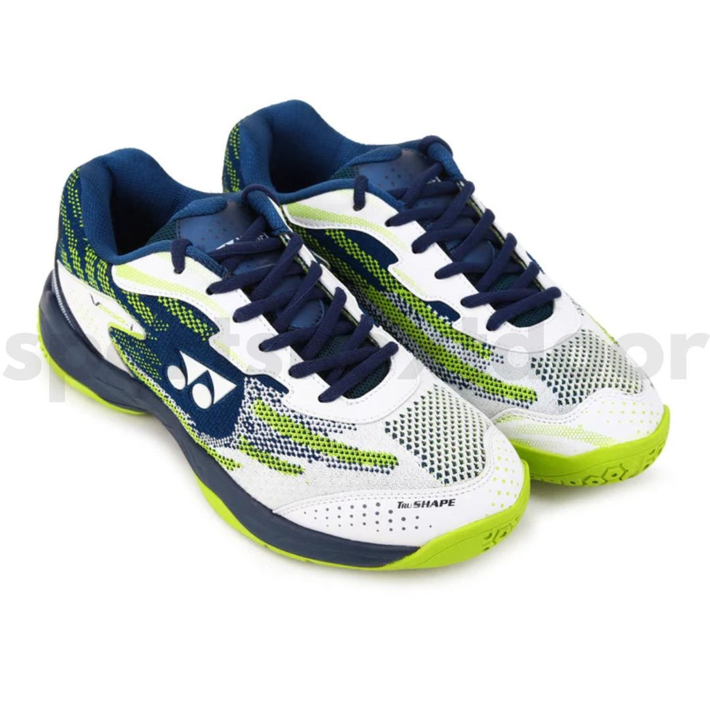 Yonex V200i Badminton Shoes White Deep Ocean