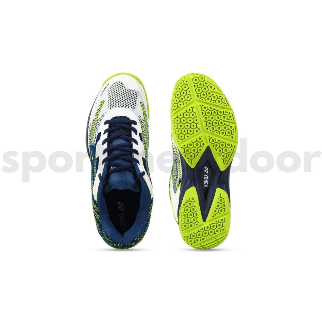 Yonex V200i Badminton Shoes White Deep Ocean