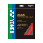 Yonex BG 65 Titanium 0.70MM Badminton String (Assorted Colors)