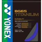 Yonex BG 65 Titanium 0.70MM Badminton String (Assorted Colors)