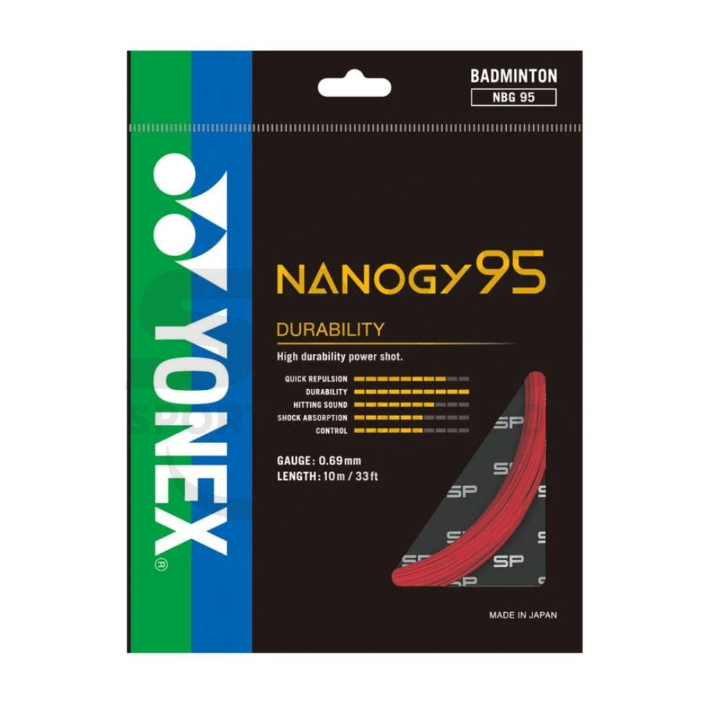 Yonex Nanogy 95 Badminton String (Assorted Colors)