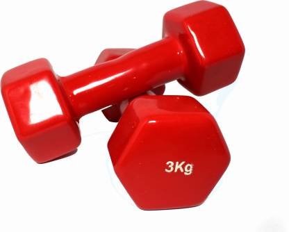 Velocity Fitness Vinyl Dumbbell - Pair (Multi-Color)