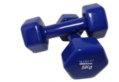 Velocity Fitness Vinyl Dumbbell - Pair (Multi-Color)