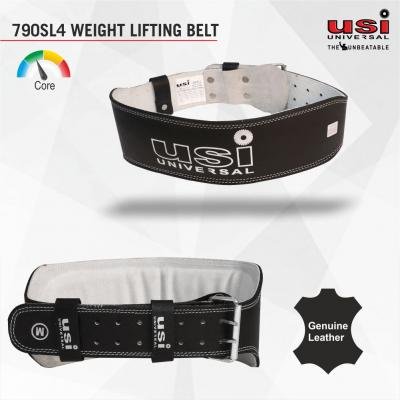 USI 790SL4 Weight Lifting Belt (Padded)