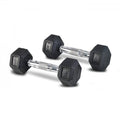 Rubber Hexa Dumbbells (Pair)