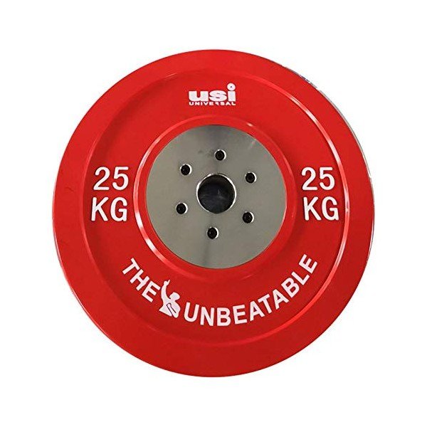 USI Bumper Plates With Hub (Pair)