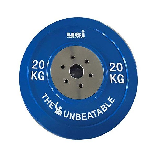 USI Bumper Plates With Hub (Pair)