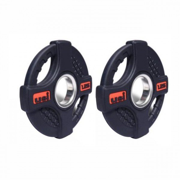 USI Cross Grip Olympic Weight Plates (Pair)
