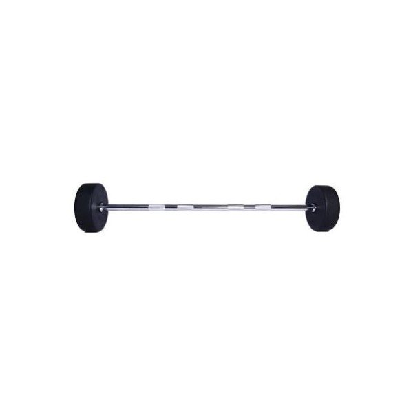 USI Fixed Rubber Barbell - Straight