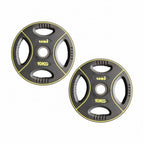 USI Quad Grip TPU Olympic Weight Plates (Pair)