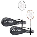Yonex Badminton Racket ZR 100LT With Full Cover (Set Of 2) - Assorted Colors