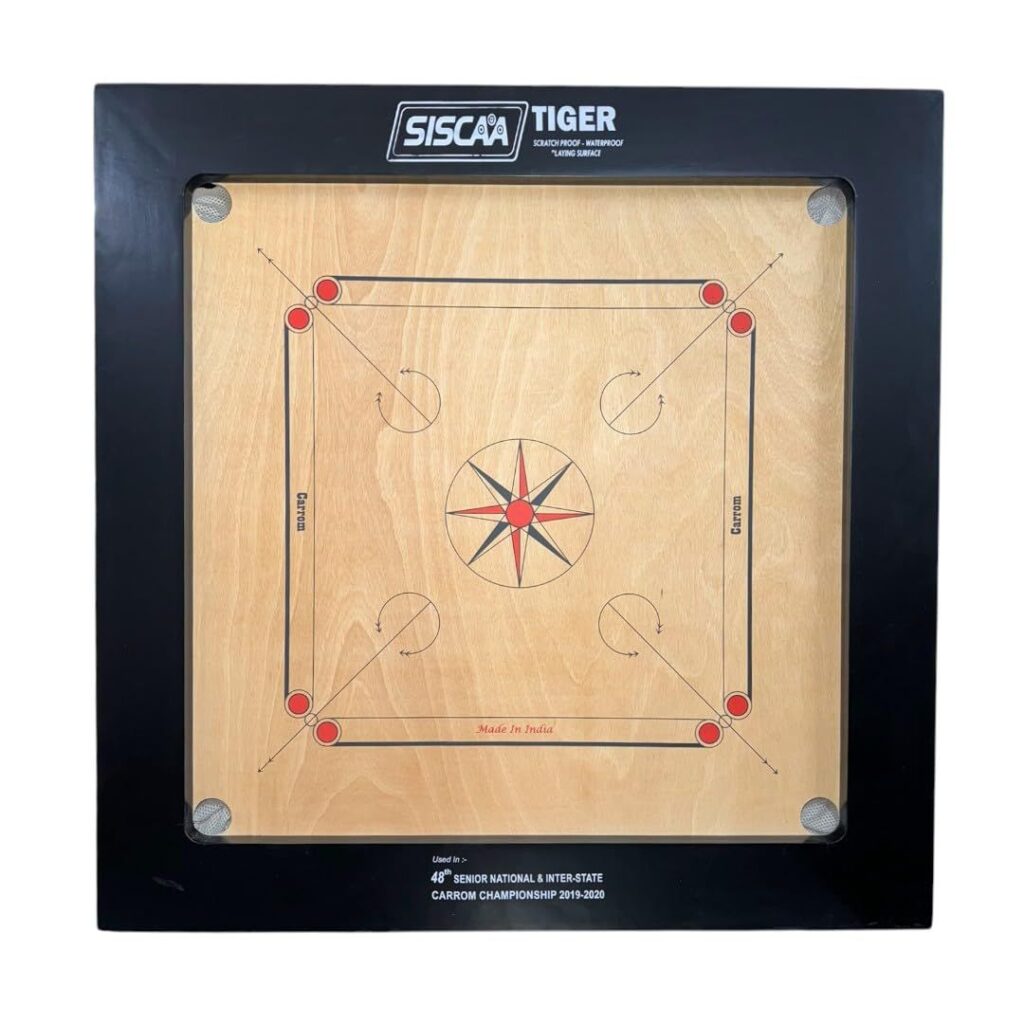 Siscaa Carrom Board Tiger 24 mm