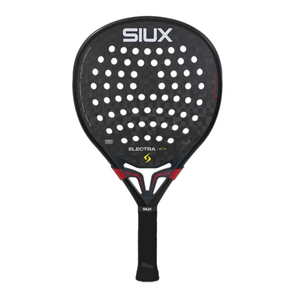 Siux Electra Pro 2026 Padel Racket Shadow Red